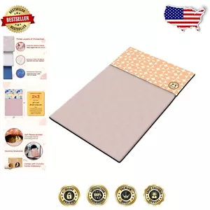 Washable Luxury Guinea Pig Bedding - Peach Pie Fleece with AirCell Tech - 27x41 - Picture 1 of 11