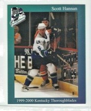 1999-2000 Kentucky Thoroughblades (AHL) Scott Hannan