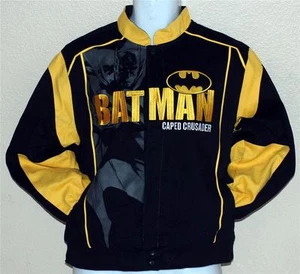 BATMAN the Dark Knight DC Comics Superhero UNISEX YOUTH TWILL JACKET XXL (13-14) - Picture 1 of 1