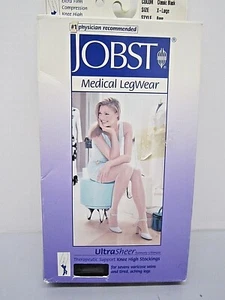 JOBST Ginocchio a Compressione Ultra Trasparente 30-40 mmHg CT - Foto 1 di 3