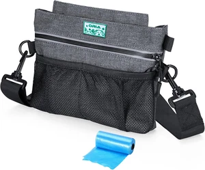 Dog Treat Pouch Training Bag with Waste Bag Removable Inner Pocket for Walking K - Picture 1 of 12