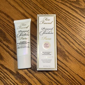 Too Faced Primed & Poreless Skin Smoothing Face Primer Pure Oil Free NIB! - Picture 1 of 4