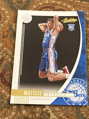 2019-20 Panini Absolute Memorabilia #74 Matisse Thybulle Retail - Image 1 of 2