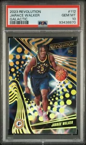 2023-24 Panini Revolution Jarace Walker Rookie Galactic SSP No. 112 PSA 10 Pop 1 - Picture 1 of 2