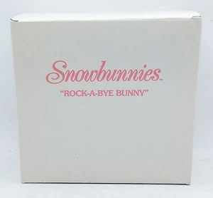 Department 56 Snowbunnies Rock-A-Bye Bunny Figurine 26306 - Picture 1 of 3