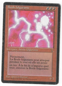 ►Magic-Style◄ MTG - Ball Lightning - French Renaissance FBB - Poor - Picture 1 of 1