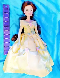 BELLE - 2002 Disney Porcelain Keepsake Doll 16” princess Beauty & Beast - Picture 1 of 11
