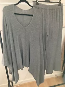 NEW BILLI GREY WARM 2 PIECE OUTFIT SET ONE SIZE FITS UK 14 16 - Picture 1 of 4