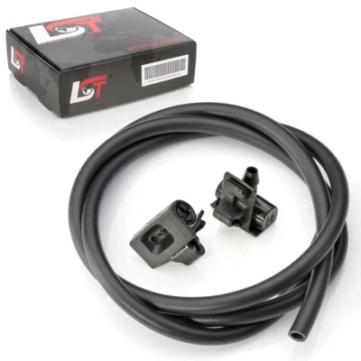 2X GICLEUR DE LAVE-GLACE + TUYAU POUR RENAULT CLIO IV *NEUF* - Photo 1/4