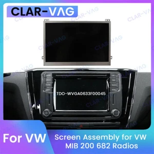 6.5" LCD Display Touch Screen for VW Skoda MIB STD2 680 200 600 200D NAV Radio - Bild 1 von 3