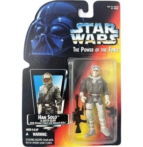 STAR WARS The Power Of The Force VINTAGE 1995 HAN SOLO IN HOTH GEAR FIGURE (1) - Picture 1 of 1