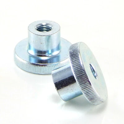 Dresselhaus Rändelmutter hohe Form Raendelmuttern Rundmutter M4 - M8 DIN466 - Bild 1 von 4