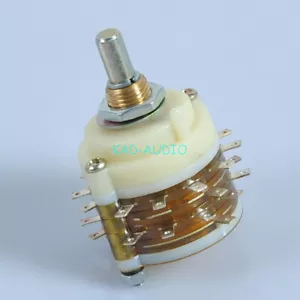 1 pieza 4 postes de puerta 4 pasos interruptor giratorio atenuador de volumen olla selector de volumen hágalo usted mismo - Imagen 1 de 4