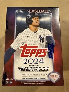 2024 Topps Series 2 Baseball 7-Pack Blaster Box Factory Sealed Brand New - Picture 1 of 7