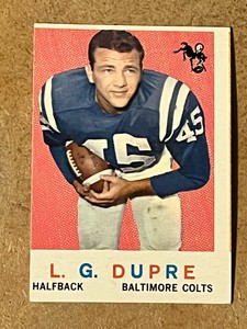1959 Topps L.G. Dupre #163 EX