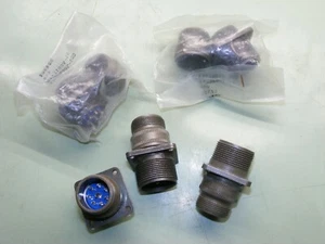 MENGE 5 MILITÄR AMPHENOL STECKER 97-3100A-18 Stecker STECKER SCHOTTE 8 POLIG - Bild 1 von 9