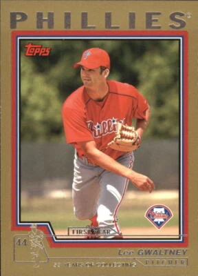 2004 Topps Traded Gold #T179 Lee Gwaltney FY Card /2004 - Image 1 of 2