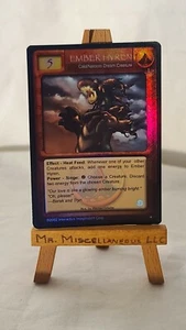 Magi Nation Duel - EMBER HYREN - Cald Creature - Voice of the Storm Foil * Fire - Picture 1 of 1