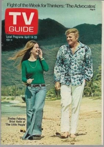 SHELLY FABARES - TV Guide  April 14-20, 1975  - No Label - BRIAN KEITH - Picture 1 of 1