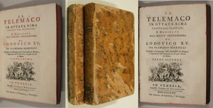 Flaminio Scarselli IL TELEMACO IN OCTAVA RIMA 1748 Fenelon Poesia Telemaque - Bild 1 von 11