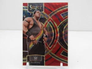 FAROOQ 2024 SELECT WWE PREMIER RED WAVE PRIZM! #60/99! - Picture 1 of 2