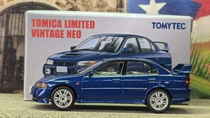 TOMICA LV-N186e 1996 MITSUBISHI LANCER EVOLUTION IV 1:64 LIMITED VINTAGE NEO - Picture 1 of 13