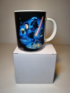 Star Wars Empire Strikes Back Coffee Mug In Box - Darth Vader, Yoda, Lando - NEW - Picture 1 of 5