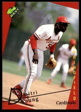 1993 Classic Best Gold 96 Dmitri Young   Springfield Cardinals  Baseball Card