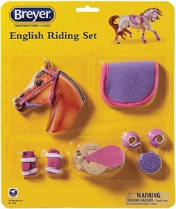 Breyer 2050 Traditional English Riding Set - Hot Colors - Pferdespielzeug Zubehör - Bild 1 von 1