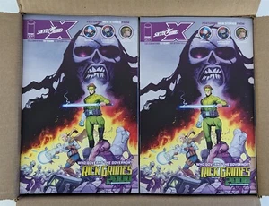 Skybound X (2021) #2 CUSTODIA Lotto di (106) Image Comics Rick Grimes 2000 NUOVO - Foto 1 di 2
