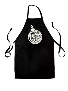 Merry Natale Pallina Di - Unisex Bambini Grembiule - Festivo Divertente Love - Foto 1 di 9