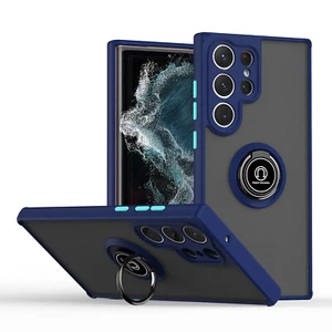 Funda con soporte anillo blindado a prueba de golpes para Samsung Galaxy S24/S23/S22/Ultra Plus 5G - Imagen 1 de 11