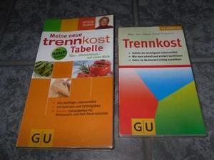 Meine neue Trennkost-Tabelle Ursula Summ & GU Kompass Trennkost 🔴 Zustand gut - Bild 1 von 2