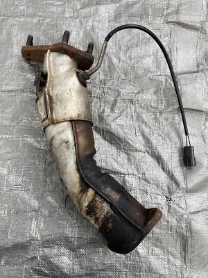 DEFECTIVE 0214 SUBARU IMPREZA WRX  STI TURBO UPPIPE EXHAUST CAT UP PIPE  G3D Foto 1 de 4