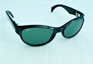 Vintage RAY BAN B&L Wayfarer UNDERCURRENT SUNGLASSES Black Plastic W2754 USA - Picture 1 of 10