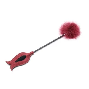 PU Leather Spanking Riding Crop Flogger Paddle Whip Restraint Play Game Couples - Picture 1 of 56