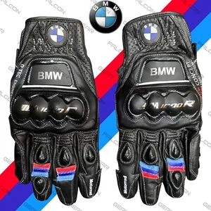 Guantes de cuero para carreras de motocicletas BMW Motorrad M1000R, guante de carreras de motocicletas BMW - Imagen 1 de 4