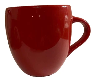 Tazza caffè Starbucks 2005 rosso ciliegia interamente rossa 4" alta e diametro 3 1/2" - Foto 1 di 4