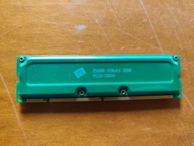 256MB PC133 SDRAM 168-Pin DIMM Desktop Memory RAM Module Vintage Retro - Image 1 of 2