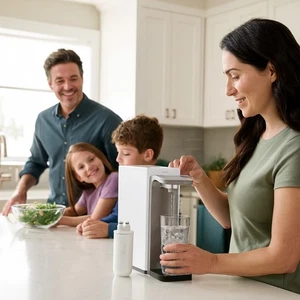 Sistema de filtración de agua de encimera Brita Hub dispositivo de filtro de limpieza instantánea de 12 tazas - Imagen 1 de 9