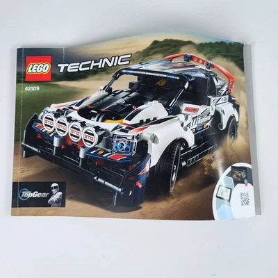 Lego Technic 42109 Top Gear Rally Le Stig App Control Instruction Manual Only - Image 1 of 4