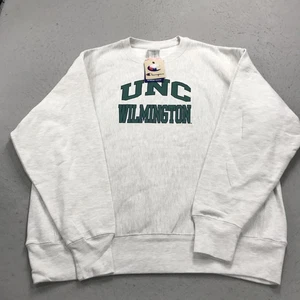 UNC Wilmington Sweatshirt Herren XL Champion Reverse Weave Rundhalsausschnitt NCAA Neu mit Etikett - Bild 1 von 9