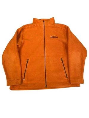 Vintage Kathmandu Fleece Mens Size Small Orange Full Zip Polartec Outdoor 90s - Image 1 of 4