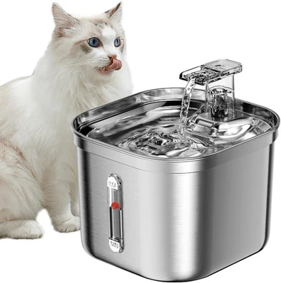 Fuente De Agua Automática Para Mascotas De 2.2L/73oz Para Perros Y Gatos NUEVO EE. UU. Foto 1 de 4