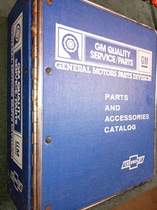 1975 & PRIOR CHEVROLET CAR PARTS CATALOG SET / BOOK CAMARO NOVA 73 72 71 70 69++ - Bild 1 von 12