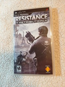Resistance: Retribution, Sony PlayStation Portable PSP, Complete, CIB, Tested