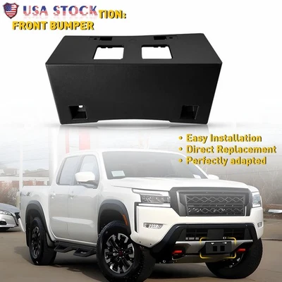 Soporte de matrícula de plástico para Nissan Frontier 2020-2024 delantero 96210-9BU0A Foto 1 de 4