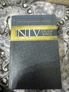 NIV Study Bible by Zondervan Staff (2008, Hardcover) Read Description ￼ - Picture 1 of 8
