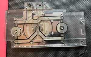 Alphacool Eisblock Aurora acrylique GPX-N RTX 3090/3080 ROG Strix plaque arrière 11940 - Photo 1/5