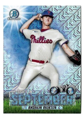 2023 Andrew Painter Bowman Mega Sights on September Rookie Mojo Refractor - Image 1 of 2